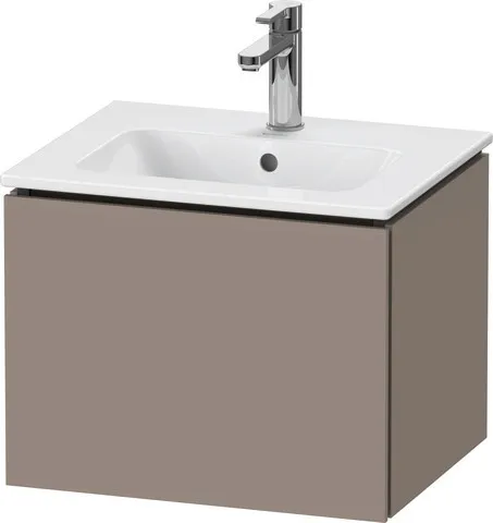 Duravit Waschtischunterschrank wandhängend „L-Cube“ 52 × 40 × 42,1 cm Basalt Matt Duravit Waschtischunterschrank wandhängend „L-Cube“ 52 × 40 × 42,1 cm Basalt Matt