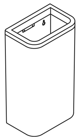 HEWI Papierabfallbehälter „Serie 477“ 18,1 cm
