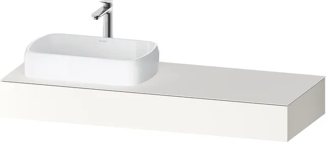 Duravit Konsole „Qatego“ in Weiß Supermatt Duravit Konsole „Qatego“ in Weiß Supermatt