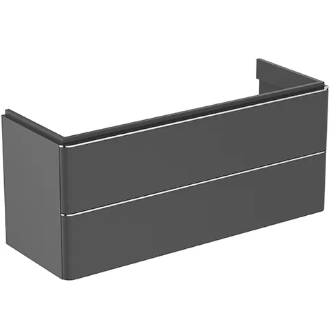 Ideal Standard Adapto Untere Schubladenfront Anthrazit matt lackiert 1.170 mm
