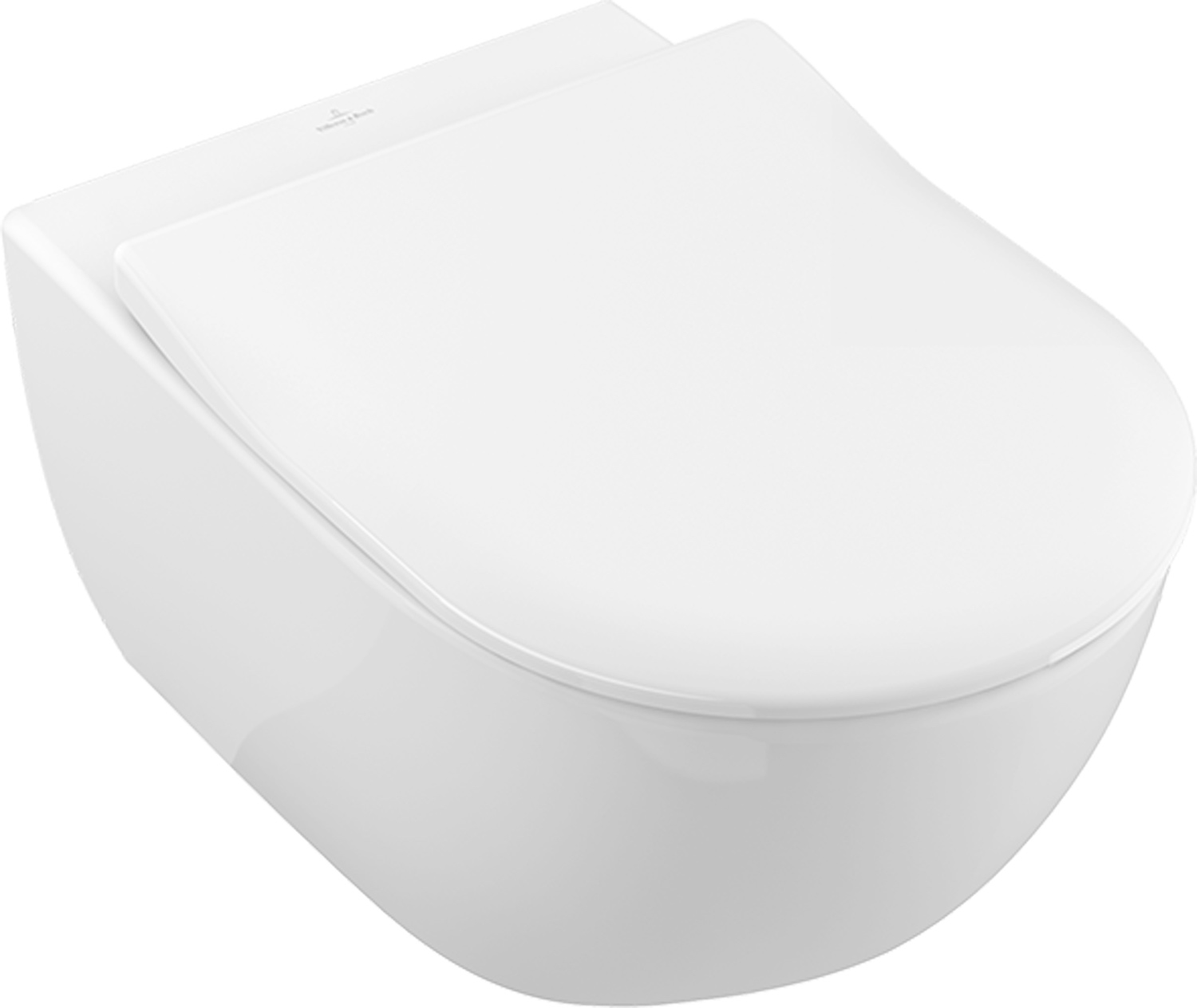 Wand-Tiefspül-WC DirectFlush „Subway 2.0“ 37 × 36,5 × 56 cm in Weiß Alpin, ohne Spülrand