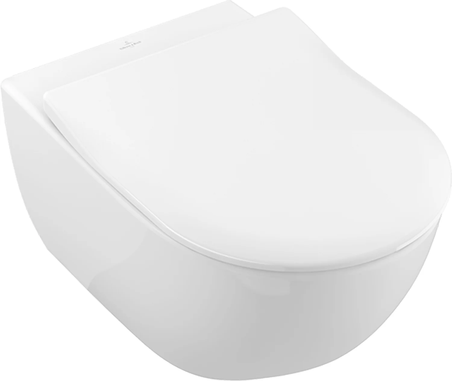 Villeroy & Boch Subway 2.0 Tiefspül-WC wandhängend, Oval, Weiß Alpin Villeroy & Boch Subway 2.0 Tiefspül-WC wandhängend, Oval, Weiß Alpin