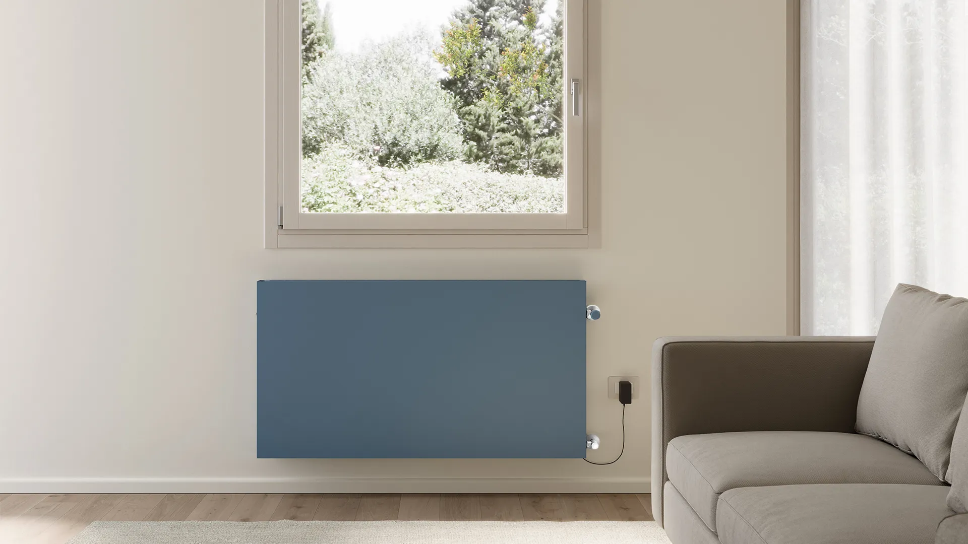 BEMM Hybrid Komfort Raumheizkörper Relax Air Serie REA, Schwarz RAL 9005, mit Axial Silence-Ventilator und Touch-Bedienfeld, Anschluss DN 15 (1/2 Zoll) BEMM Hybrid Komfort Raumheizkörper Relax Air Serie REA, Schwarz RAL 9005, mit Axial Silence-Ventilator und Touch-Bedienfeld, Anschluss DN 15 (1/2 Zoll)