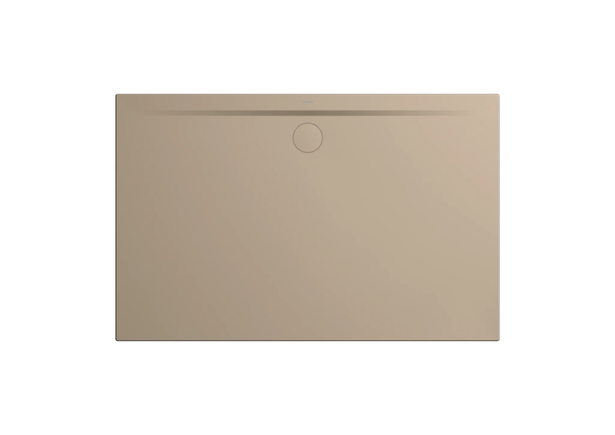 Kaldewei rechteck Duschwanne „Superplan Zero“ 80 × 110 cm ohne Oberflächenbeschichtung, mit Antislip Secure Plus, in warm beige 40