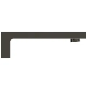 Ideal Standard Wandauslauf Extra Ausladung 175 mm Magnetic Grey | Aufputzventil DN 15, Luftsprudler, Geräuschgruppe 1, 0,9 kg, 52x200x62 mm, Durchfluss 20 l/min