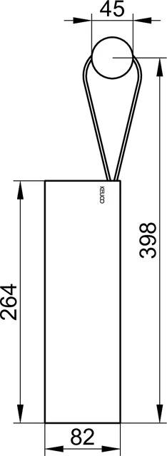 Universalartikel 04959140000 Duschabzieher mit klebbarer Wandhalterung trüffel Universalartikel 04959140000 Duschabzieher mit klebbarer Wandhalterung trüffel