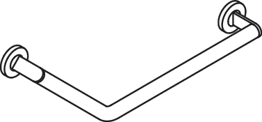 HEWI Haltegriff Ausführung rechts „System 900“ in Dunkelgrau tiefmatt HEWI Haltegriff Ausführung rechts „System 900“ in Dunkelgrau tiefmatt