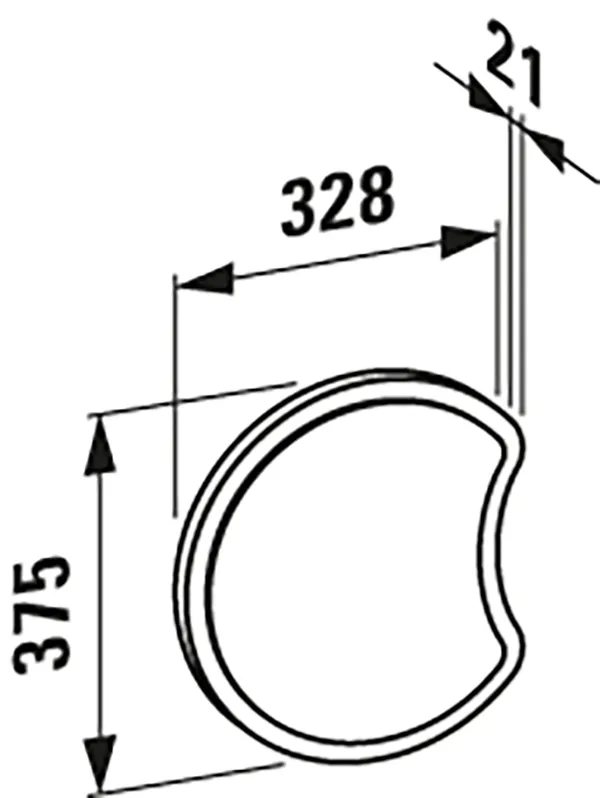 Laufen Raupensegment FLORAKIDS 328x21x375 mit Spiegel, Avocadogrün Laufen Raupensegment FLORAKIDS 328x21x375 mit Spiegel, Avocadogrün