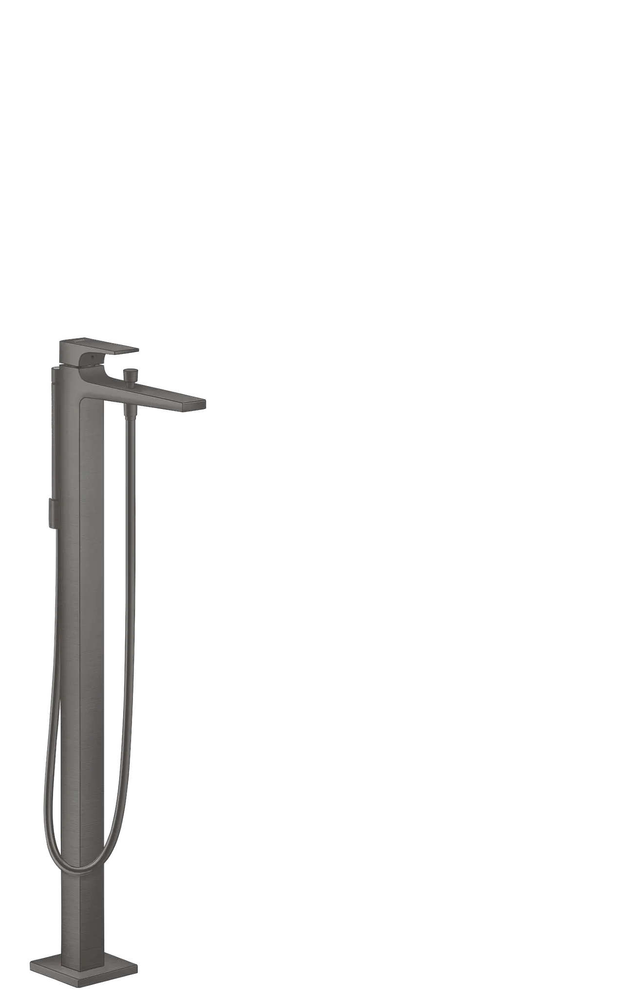 Hansgrohe Metropol Einhebel-Wannenmischer bodenstehend Brushed Black Chrome Hansgrohe Metropol Einhebel-Wannenmischer bodenstehend Brushed Black Chrome