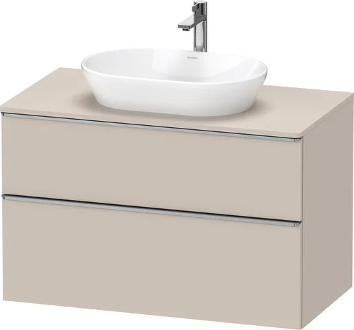 Duravit Waschtischunterschrank wandhängend „D-Neo“ 100 × 66,4 × 55 cm Taupe Matt Duravit Waschtischunterschrank wandhängend „D-Neo“ 100 × 66,4 × 55 cm Taupe Matt