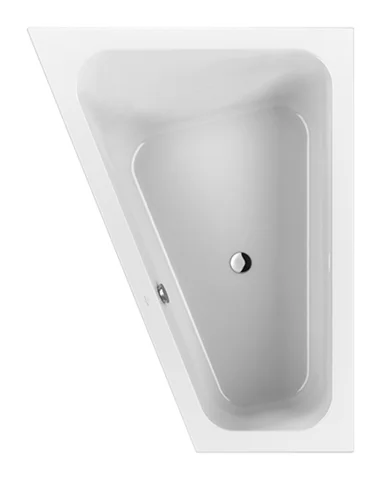 Villeroy & Boch Badewanne mit eckiger Innenform und umlaufenden Wannenrand „Loop & Friends“ trapez 175 × 135 cm, links, Mittelablauf in Weiß Alpin Villeroy & Boch Badewanne mit eckiger Innenform und umlaufenden Wannenrand „Loop & Friends“ trapez 175 × 135 cm, links, Mittelablauf in Weiß Alpin