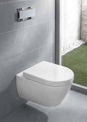 Villeroy & Boch Subway 2.0 Tiefspül-WC wandhängend, Oval, Weiß Alpin