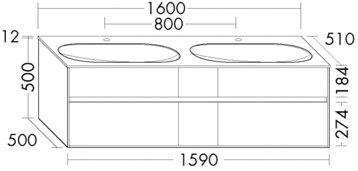 burgbad Badmöbelset „rc40Solitaire“ 164 × 55,2 cm in Nussbaum Cognac burgbad Badmöbelset „rc40Solitaire“ 164 × 55,2 cm in Nussbaum Cognac