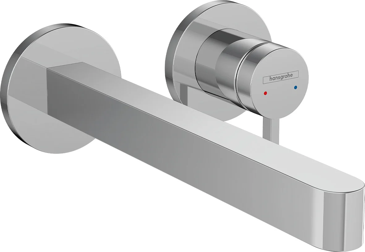 Hansgrohe Finoris Einhebel-Waschtischmischer Unterputz, Chrom, Ausladung 228 mm, Hebelgriff, Laminarstrahl, max. Durchfluss 5 l/min Hansgrohe Finoris Einhebel-Waschtischmischer Unterputz, Chrom, Ausladung 228 mm, Hebelgriff, Laminarstrahl, max. Durchfluss 5 l/min