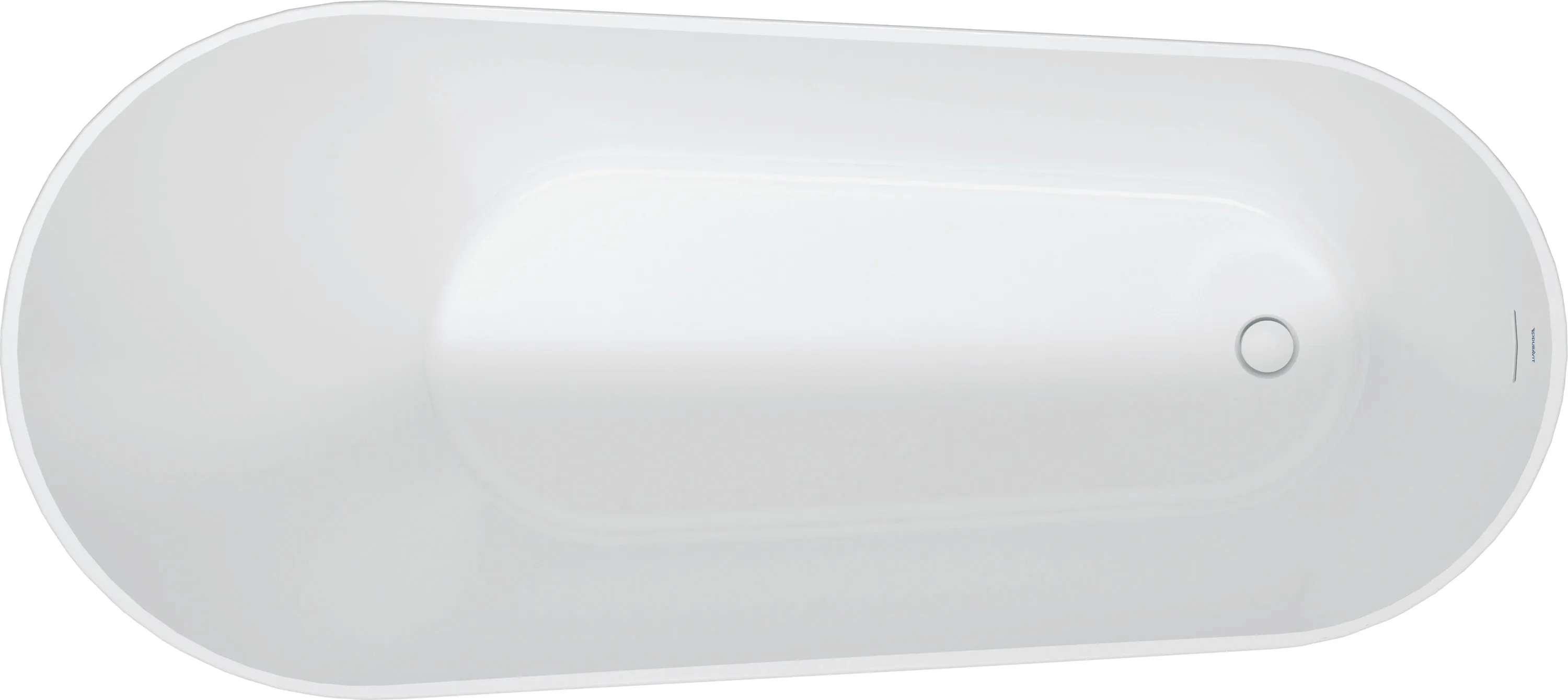 Duravit Badewanne „DuraFaro“ freistehend oval 1700 × 750 mm in Weiß Duravit Badewanne „DuraFaro“ freistehend oval 1700 × 750 mm in Weiß