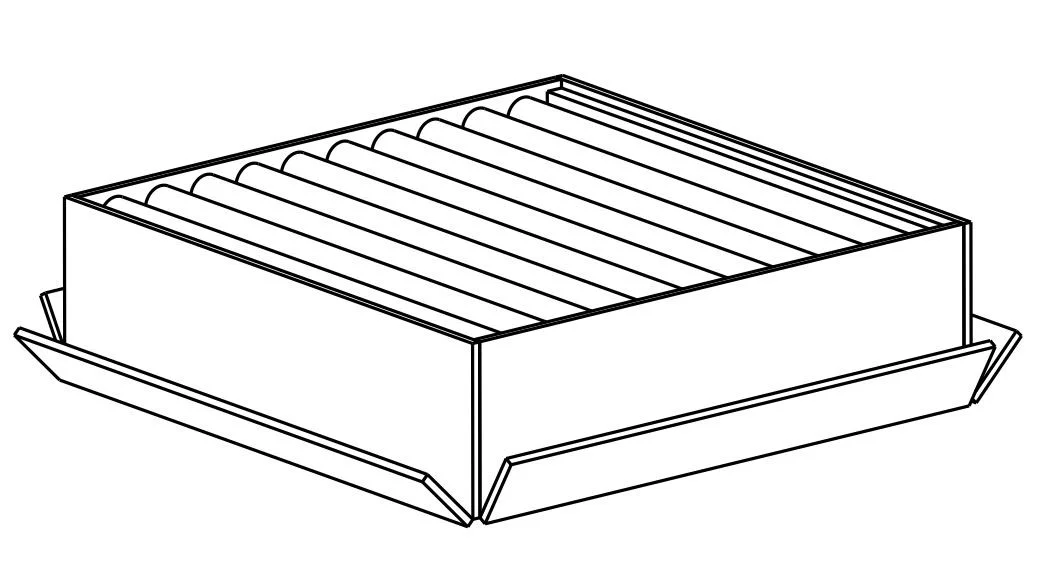 Laufen Geruchsfilter CLEANET AURIA 85 x 85 x 21 cm