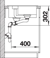 Küchenspülbecken „COLLECTIS“ 100 × 51 cm, rechts in cafe Küchenspülbecken „COLLECTIS“ 100 × 51 cm, rechts in cafe
