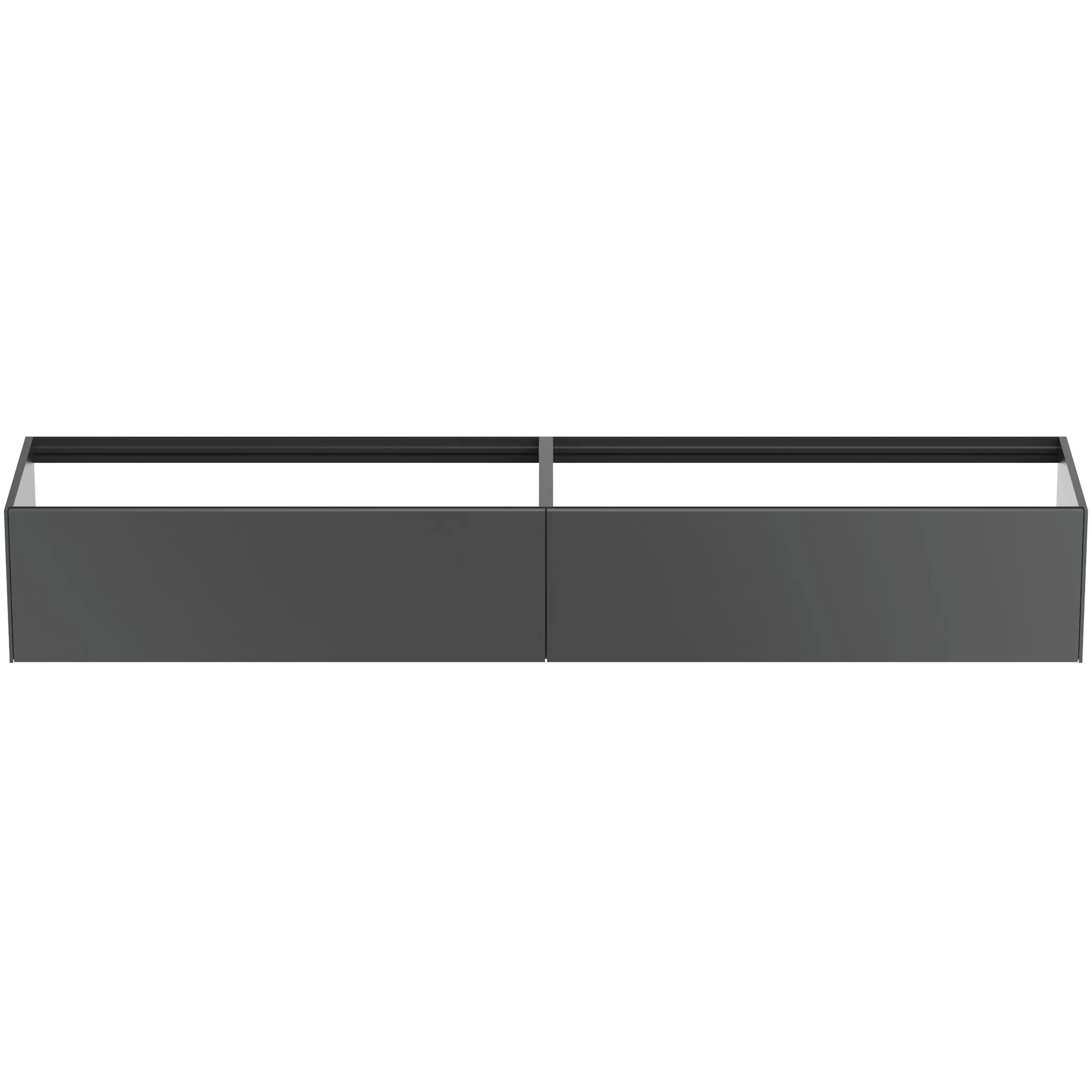 Ideal Standard Waschtischunterschrank Conca, 2 Auszüge, anthrazit Ideal Standard Waschtischunterschrank Conca, 2 Auszüge, anthrazit