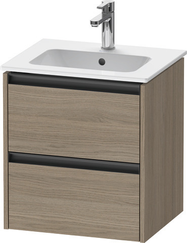 Duravit Waschtischunterschrank wandhängend „Ketho.2“ 51 × 54,9 × 42 cm