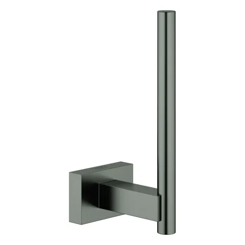 Grohe Reservepapierhalter Essentials Cube in hard graphite gebürstet