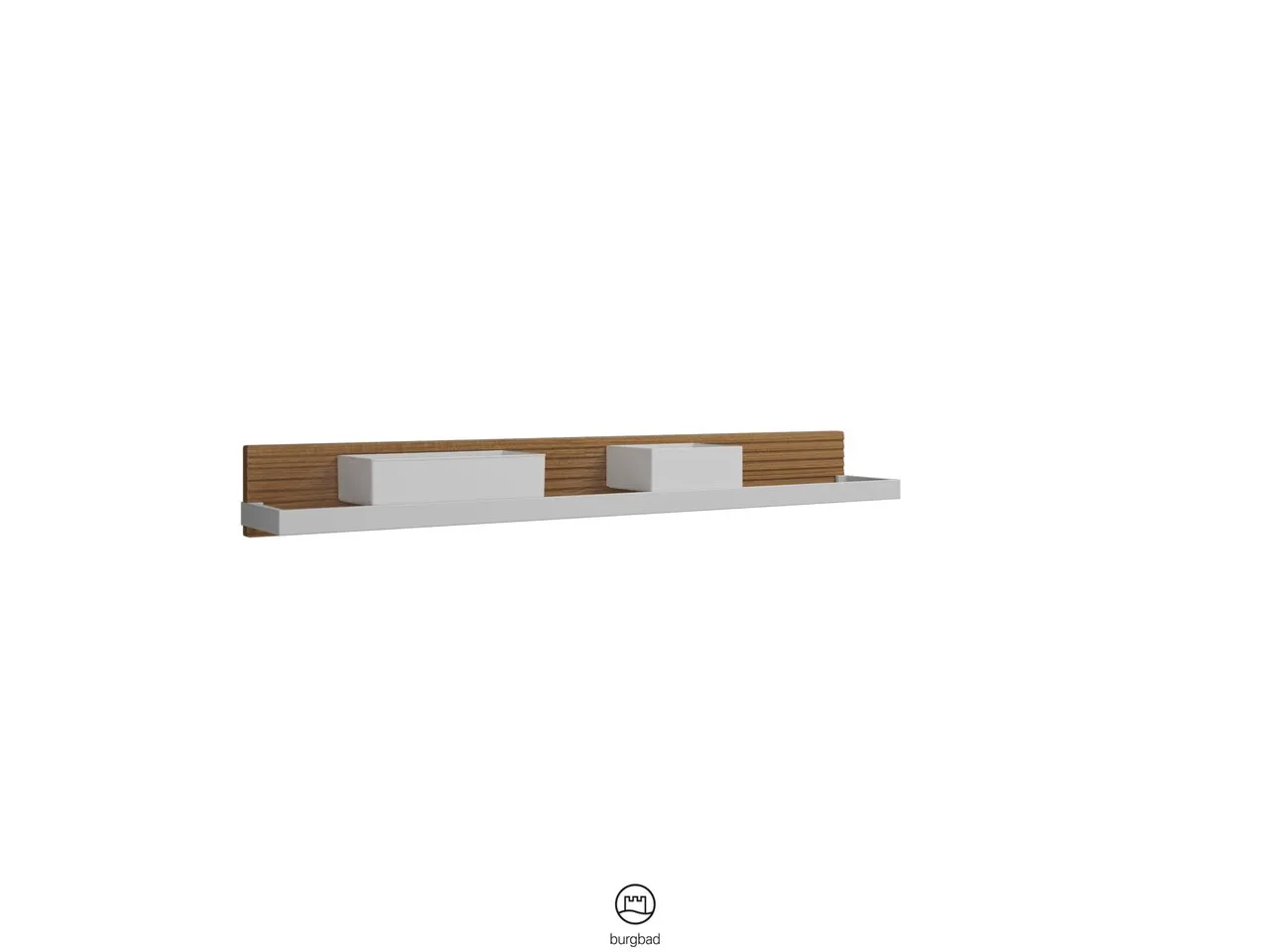 burgbad Wandpaneel „Fiumo“ in Befestigung verdeckt 1000 × 117 × 150 mm burgbad Wandpaneel „Fiumo“ in Befestigung verdeckt 1000 × 117 × 150 mm