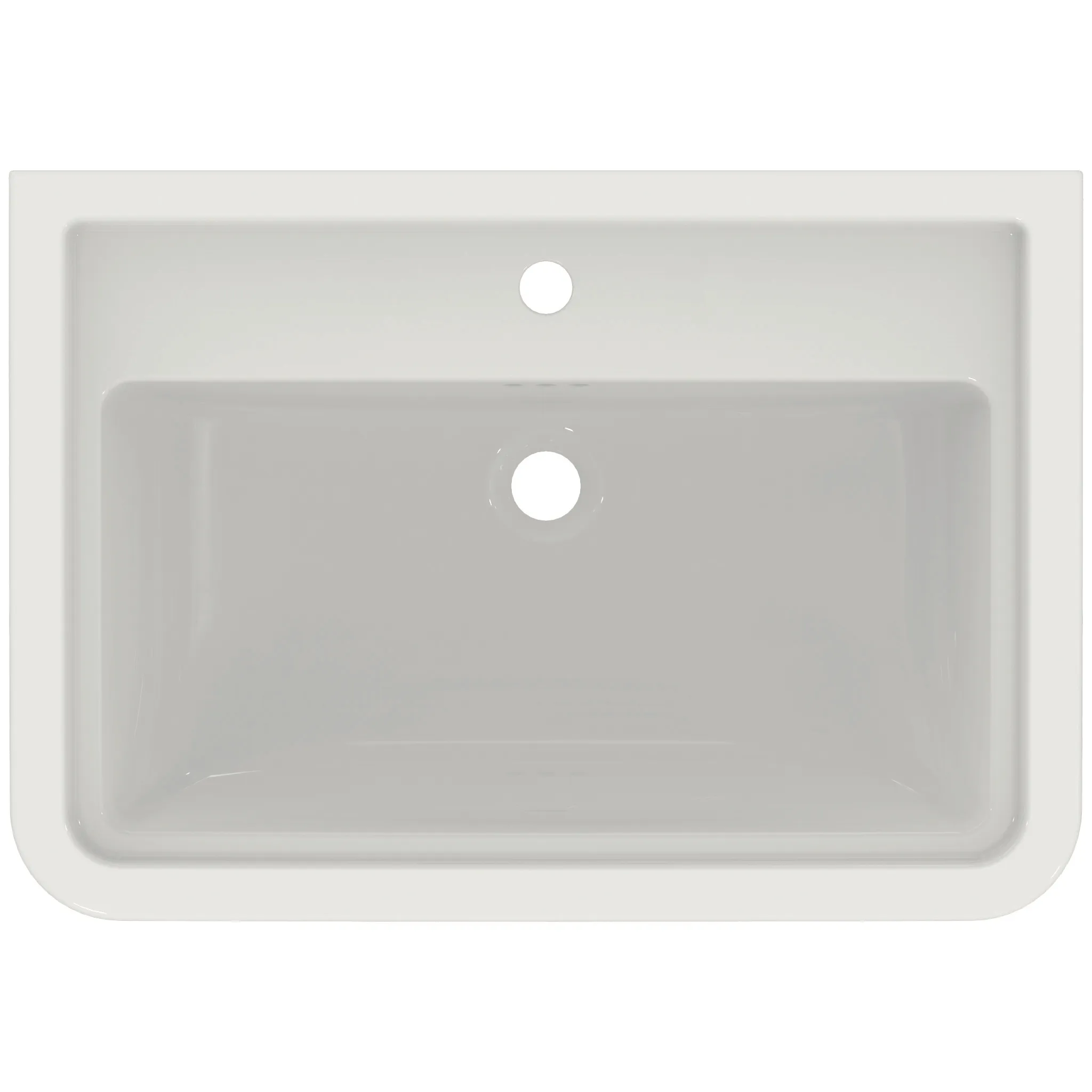 Waschbecken „Calla“ 71,5 × 50 × 17,5 cm, Hahnlochposition mittig Waschbecken „Calla“ 71,5 × 50 × 17,5 cm, Hahnlochposition mittig