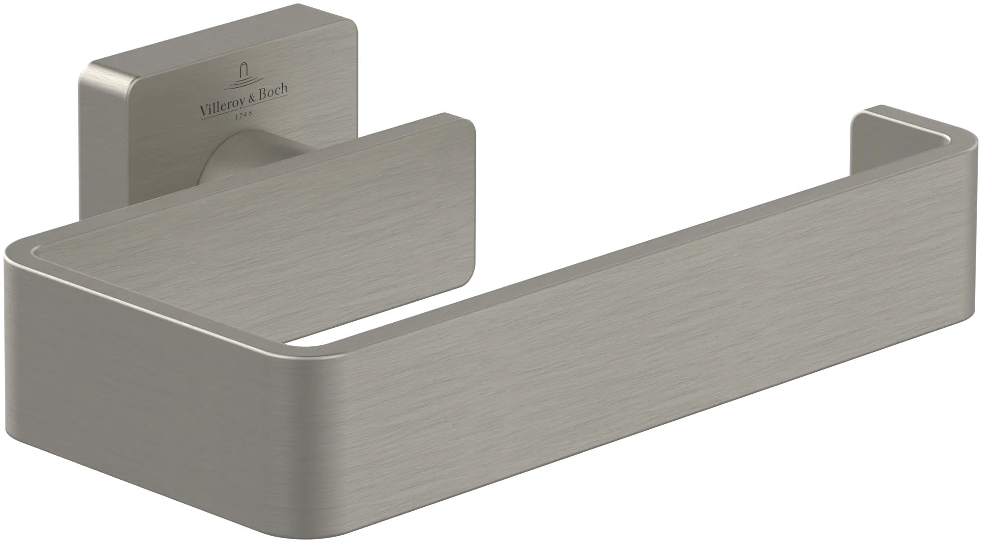 Villeroy & Boch Toilettenpapierhalter „Elements-Striking“ 13,5 × 9,3 × 4,5 cm in chrom, Befestigung verdeckt Villeroy & Boch Toilettenpapierhalter „Elements-Striking“ 13,5 × 9,3 × 4,5 cm in chrom, Befestigung verdeckt