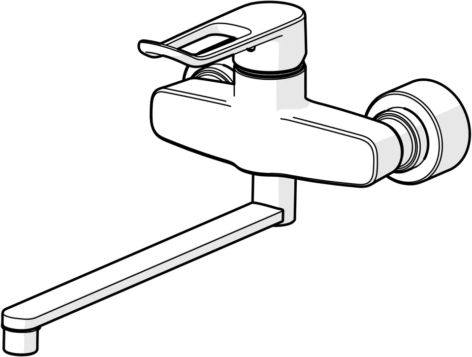 HansaCLINICA Einhebelmischer Waschtischbatterie Bügelhebel lang Ausladung 377 mm DN15 Chrom HansaCLINICA Einhebelmischer Waschtischbatterie Bügelhebel lang Ausladung 377 mm DN15 Chrom