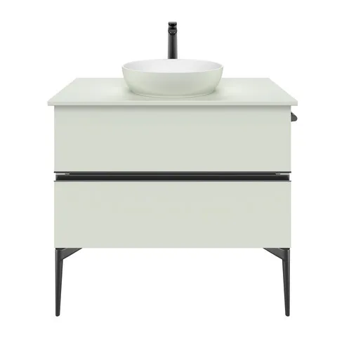 Einhand-Waschtischarmatur „Tulum by Starck“ Ausladung 155 mm in Schwarz (matt) Einhand-Waschtischarmatur „Tulum by Starck“ Ausladung 155 mm in Schwarz (matt)