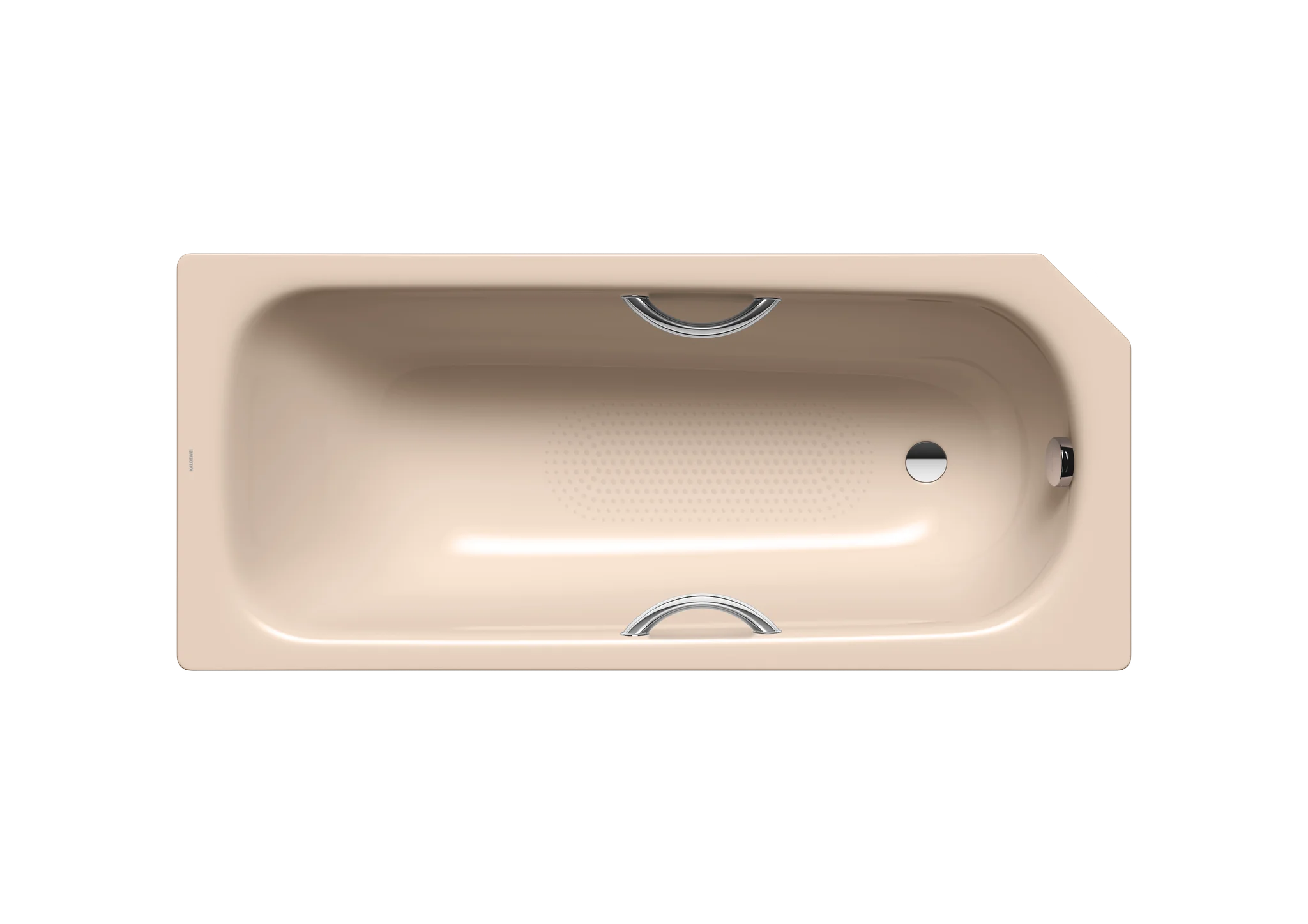 Kaldewei SANIFORM V1-V4 STAR Badewanne, 1600x700 mm, bahamabeige, Perl-Effekt, Vollantislip