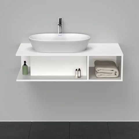 Duravit Waschtischunterschrank wandhängend „D-Neo“ 100 × 26 × 55 cm Weiß Matt Duravit Waschtischunterschrank wandhängend „D-Neo“ 100 × 26 × 55 cm Weiß Matt