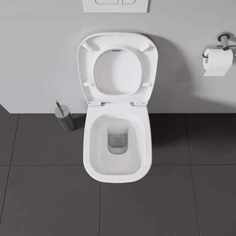 Wand-WC D-Code 545 mm Tiefspüler, weiß