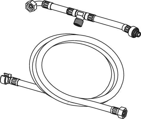 Feinbauset für universelles Dusch-WC Modul BH 1120 mm