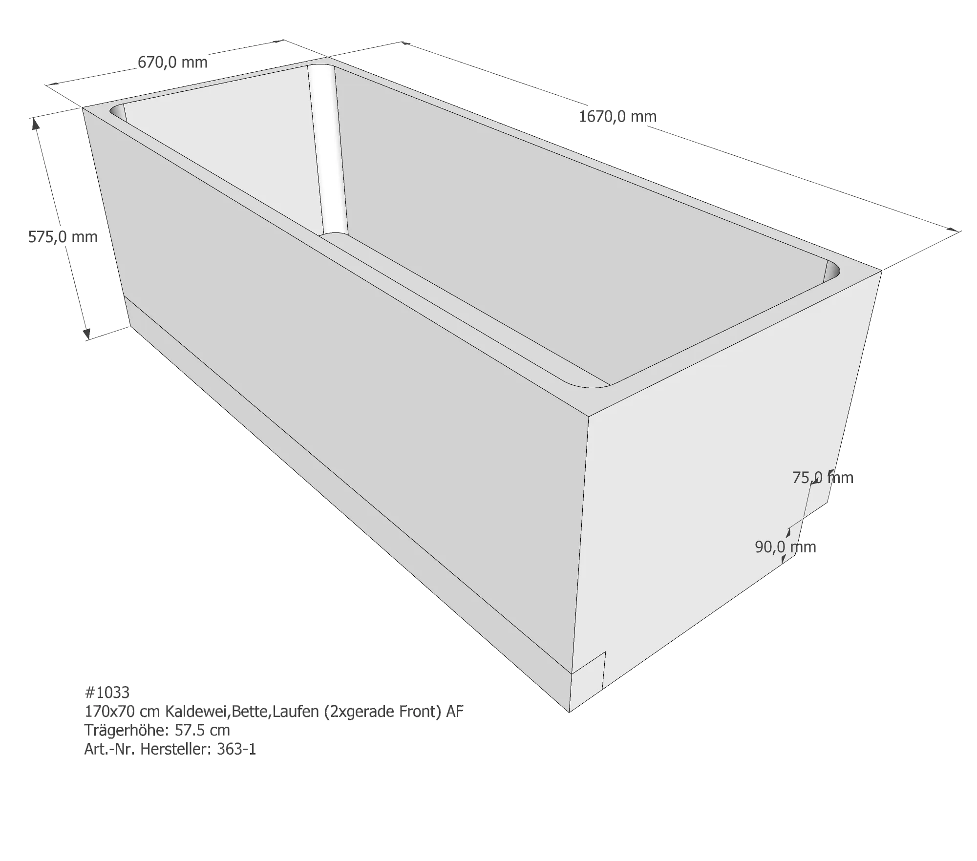 Badewannenträger für Wannenträger Bette Betteform, Kaldewei Saniform Plus, Laufen Pro 170x70x cm 170 × 70 cm Badewannenträger für Wannenträger Bette Betteform, Kaldewei Saniform Plus, Laufen Pro 170x70x cm 170 × 70 cm