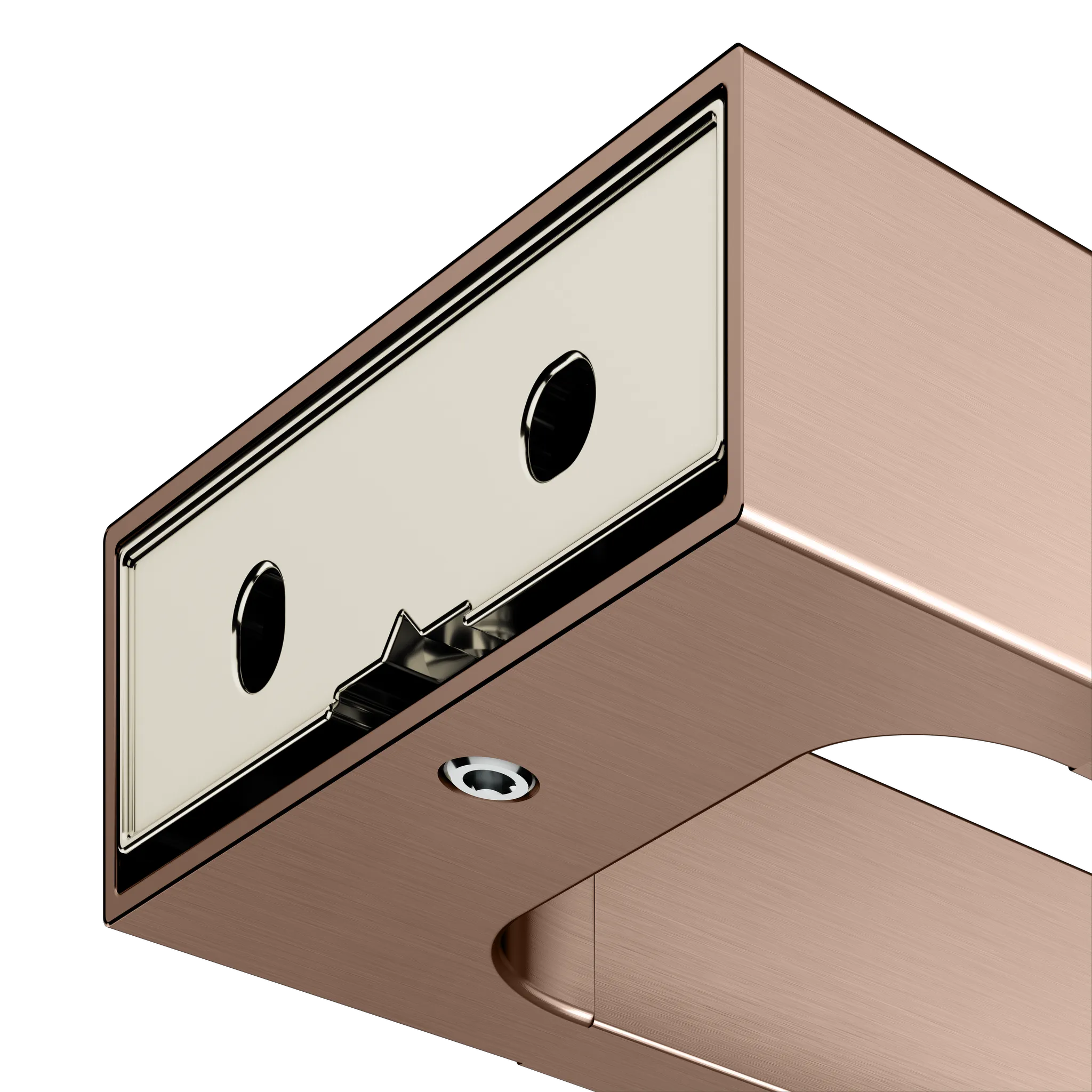 KEUCO EDITION 11 Handtuchhalter 2-armig 450 mm Rotgold gebürstet KEUCO EDITION 11 Handtuchhalter 2-armig 450 mm Rotgold gebürstet