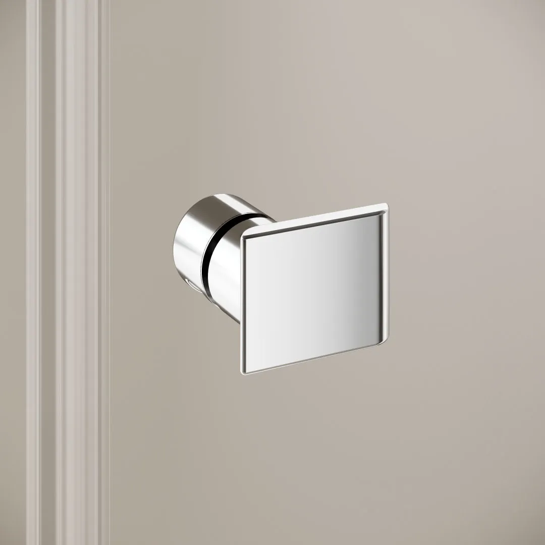 Kermi Duschdesign MENA Pendeltür 1-flügelig mit Festfeldern, Silber Hochglanz, 2000x1100 mm Kermi Duschdesign MENA Pendeltür 1-flügelig mit Festfeldern, Silber Hochglanz, 2000x1100 mm