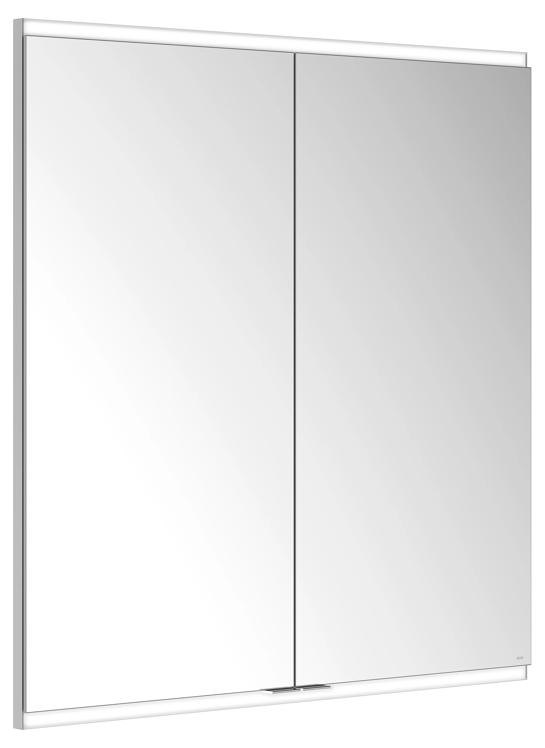 Royal Modular 2.0 800210091000000 Spiegelschrank beleuchtet Wandeinbau, ohne Steckdose 900 x 900 x 120 mm silber-eloxiert