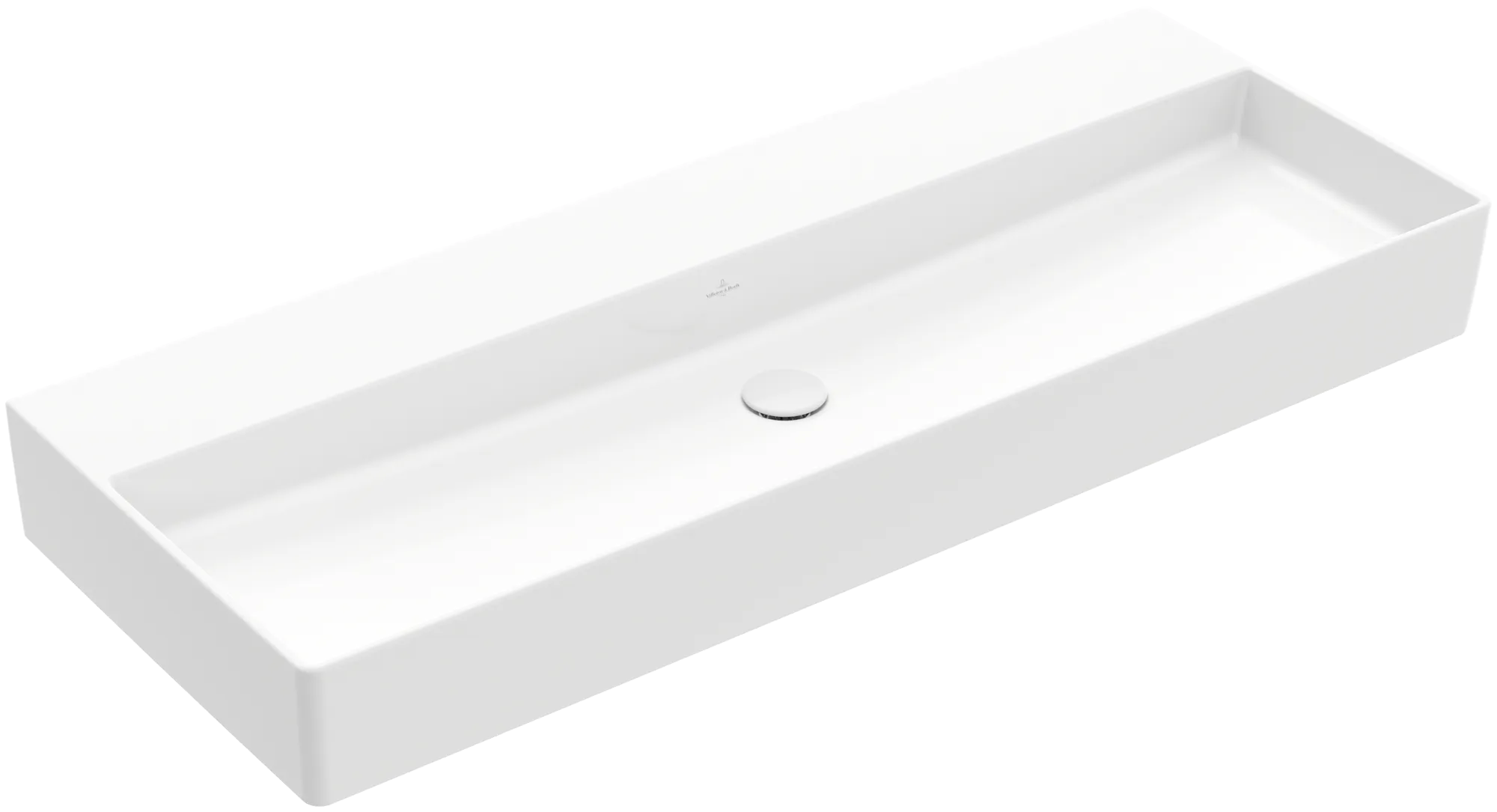 Villeroy & Boch Wandwaschtisch aus TitanCeram geschliffen „Memento 2.0“ 1200 × 470 × 150 mm, ohne Hahnlochbohrung in Weiß Alpin Farbe: Weiß Alpin / Größe: 120 × 47 cm / Hahnlochbohrung: ohne Hahnlochbohrung / Hahnlochposition: ohne / Oberflächenveredelung: ohne Oberflächenveredelung / Überlauf: ohne Überlauf Villeroy & Boch Wandwaschtisch aus TitanCeram geschliffen „Memento 2.0“ 1200 × 470 × 150 mm, ohne Hahnlochbohrung in Weiß Alpin Farbe: Weiß Alpin / Größe: 120 × 47 cm / Hahnlochbohrung: ohne Hahnlochbohrung / Hahnlochposition: ohne / Oberflächenveredelung: ohne Oberflächenveredelung / Überlauf: ohne Überlauf