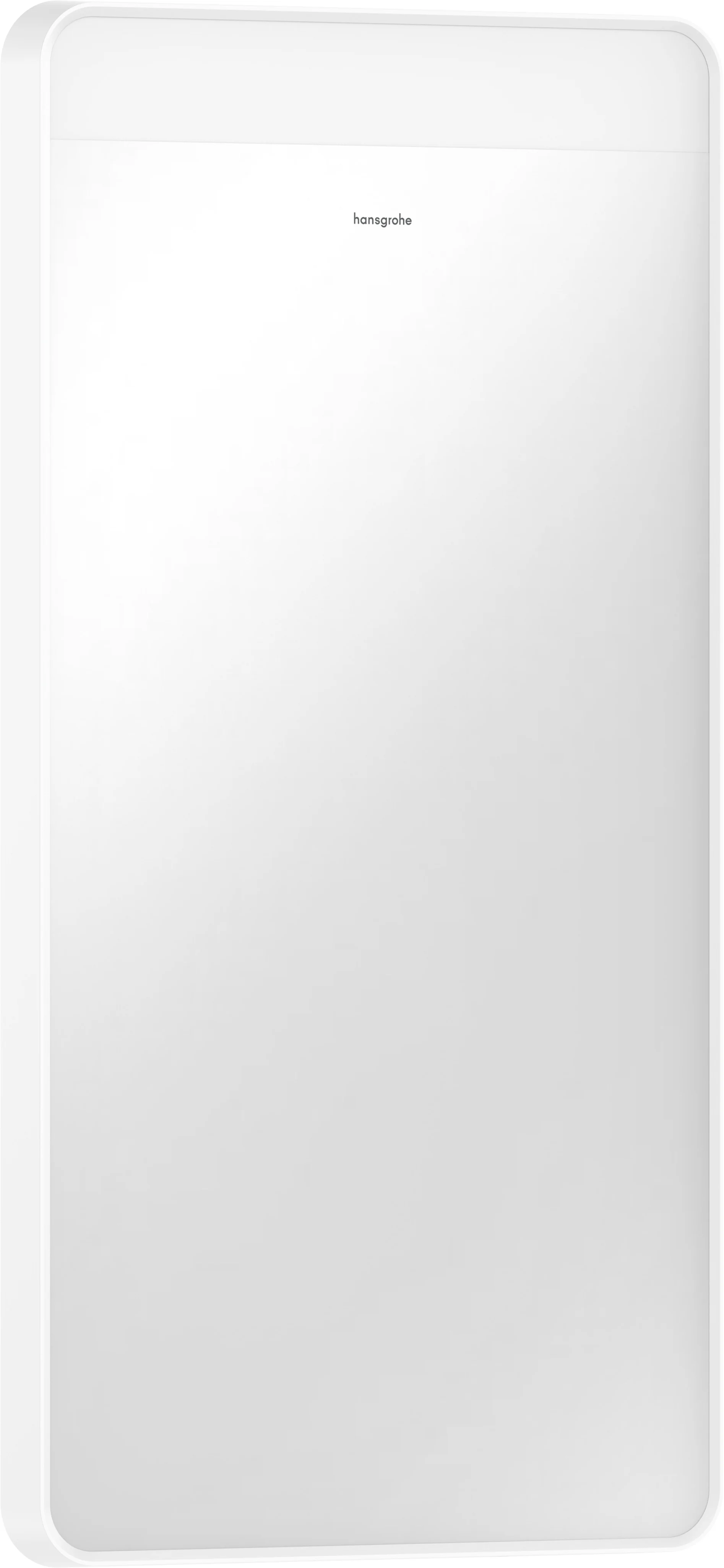 Hansgrohe Xarita Lite Q Spiegel mit horizontaler LED-Beleuchtung, IR-Sensor, Mattweiß, Maße: 360 x 700 x 30 mm