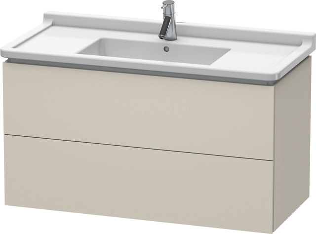 Duravit Waschtischunterschrank wandhängend „L-Cube“ 102 × 55,8 × 46,9 cm