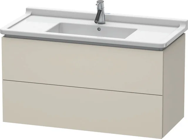 Duravit Waschtischunterschrank wandhängend „L-Cube“ 102 × 55,8 × 46,9 cm Duravit Waschtischunterschrank wandhängend „L-Cube“ 102 × 55,8 × 46,9 cm