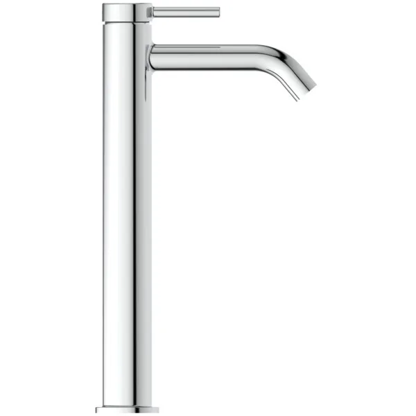 Waschtischarmatur Ceraline Nuovo Ausladung 135mm verlängerter Sockel mit Push-Open Ventil Chrom Waschtischarmatur Ceraline Nuovo Ausladung 135mm verlängerter Sockel mit Push-Open Ventil Chrom