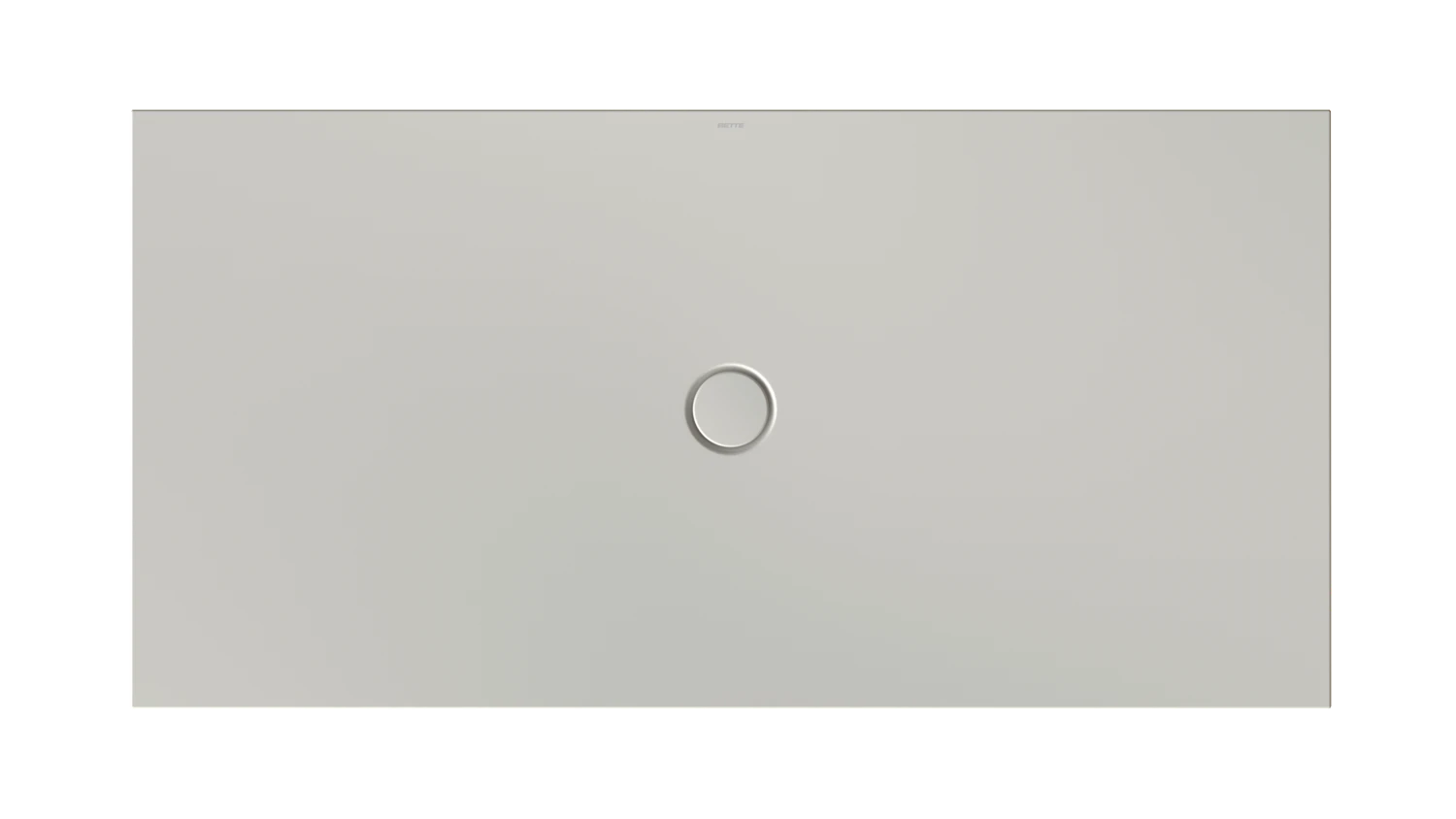 Bette rechteck Duschwanne „BetteFloor“ 1800 × 900 mm ohne Oberflächenbeschichtung, ohne Oberflächenveredelung, ohne Wannenträger, in Silver