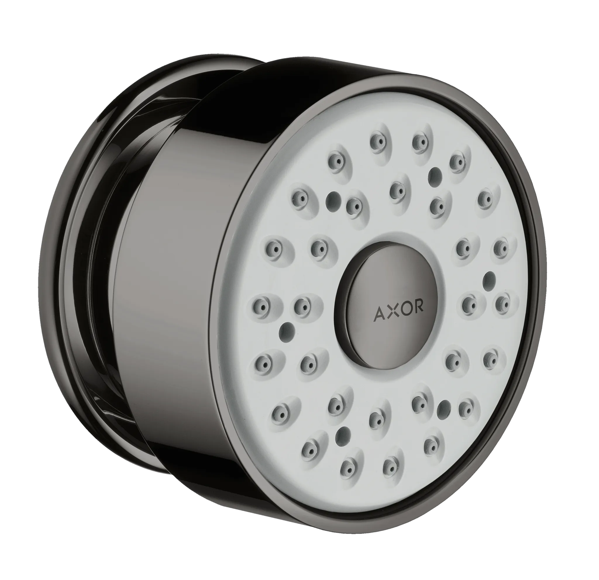 Hansgrohe AXOR Uno Seitenbrause 1jet rund, Polished Black Chrome Hansgrohe AXOR Uno Seitenbrause 1jet rund, Polished Black Chrome
