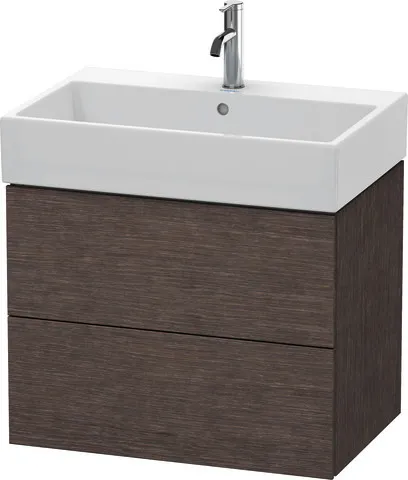 Duravit Waschtischunterschrank wandhängend „L-Cube“ 68,4 × 54,4 × 45,9 cm Duravit Waschtischunterschrank wandhängend „L-Cube“ 68,4 × 54,4 × 45,9 cm