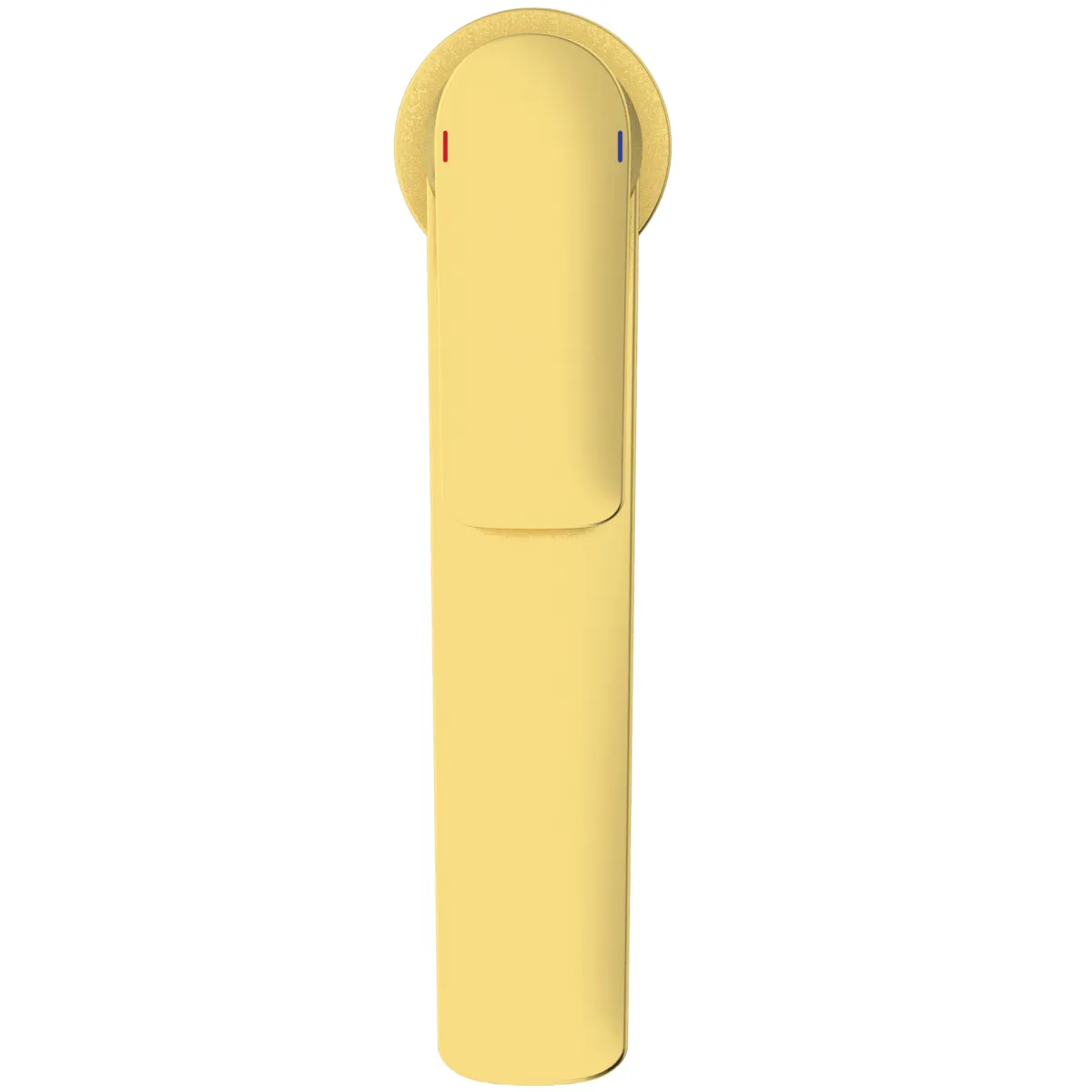 Waschtischarmatur Connect Air, mit verlängerter Sockel, ohne Ablaufgarnitur, Ausladung 150mm, Brushed Gold Waschtischarmatur Connect Air, mit verlängerter Sockel, ohne Ablaufgarnitur, Ausladung 150mm, Brushed Gold