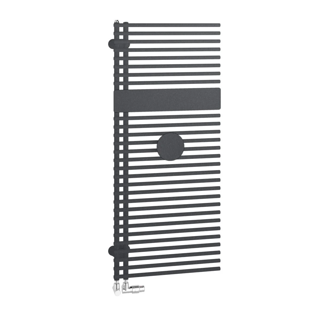 Kermi Design-Heizkörper „Credo® Half® round“ 45 × 100 cm in Anthracite Grey Kermi Design-Heizkörper „Credo® Half® round“ 45 × 100 cm in Anthracite Grey
