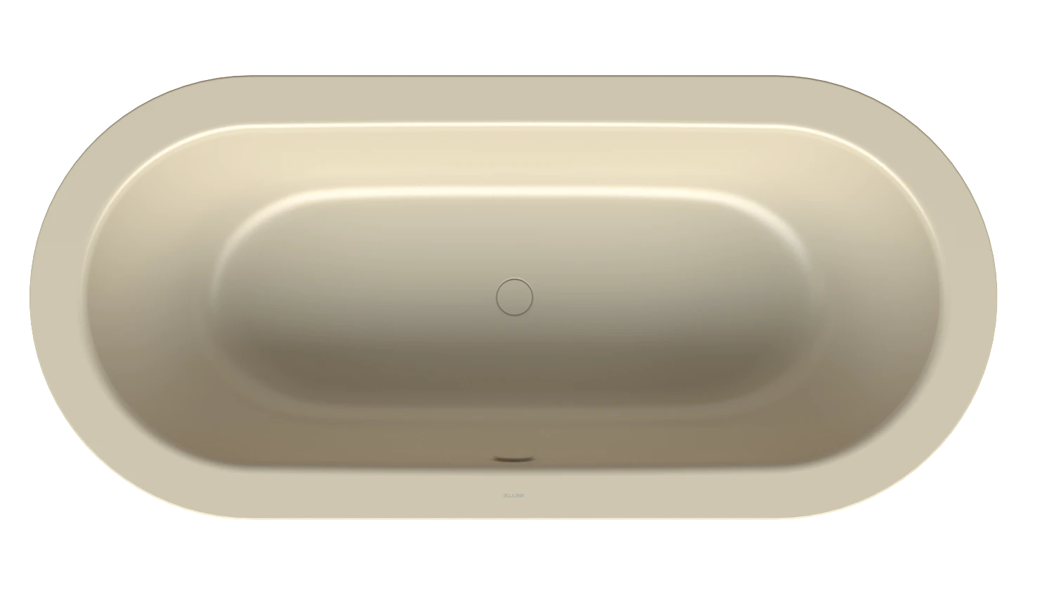 Bette Badewanne „BetteStarlet Oval Silhouette“ freistehend oval 185 × 85 cm in Cream