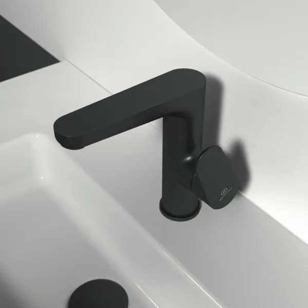 Waschtischarmatur Cerafine O, H155, ohne Ablaufgarnitur, Ausladung 135mm, Chrom Waschtischarmatur Cerafine O, H155, ohne Ablaufgarnitur, Ausladung 135mm, Chrom