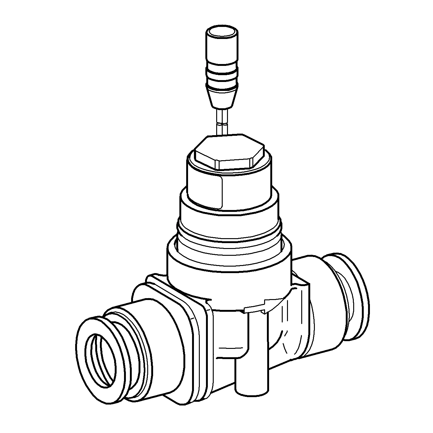 Magnetventil komplett 42740